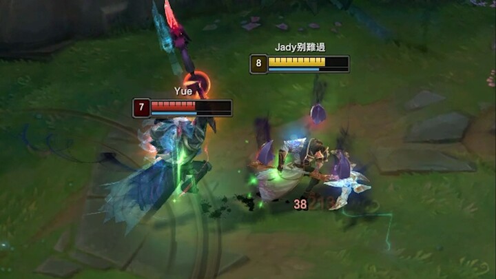 Jinx √ menggoda Nocturne √