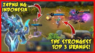 So Sobrang Kunat Hindi Na Nag-recall! | Top 3 Global Uranus - Mobile Legends - MLBB