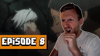 HARUHIME RESCUES BELL | DANMACHI SEASON 2 EPISODE 8 REACTION