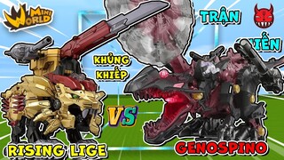 [MINI WORLD] TRẬN CHIẾN KHỦNG KHIẾP GIỮA RISING LIGER VS GENOSPINO