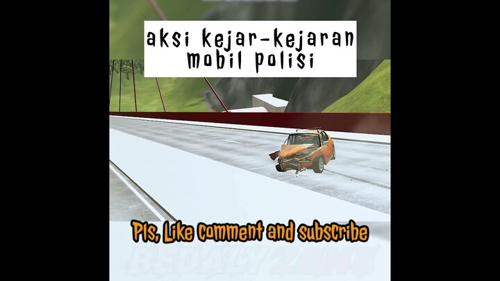 Aksi Kejar-Kejaran Mobil Polisi #games #shorts #gameplay