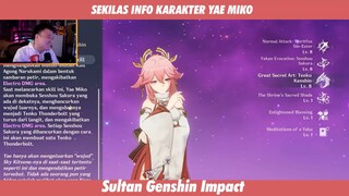 SEKILAS INFO KARAKTER YAE MIKO