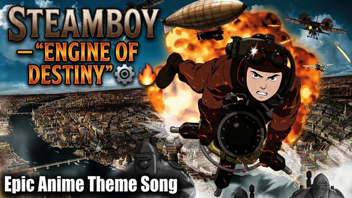 STEAMBOY — ENGINE OF DESTINY ⚙️🔥 | Epic Anime Theme Song | Fan-Made Opening