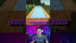Cara Membuat Bowling Di Minecraft #shorts