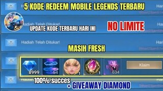 BURUAN! 5 KODE REDEEM ML KODE REDEEM MOBILE LEGENDS TERBARU HARI INI UPDATE OKTOBER 2023