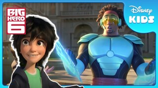 🎭 Baymax's Fun Mask Adventure! | Big Hero 6 | Disney Kids