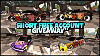 || Short Free Account Giveaway#164 || Car Parking Multiplayer 4.8.2