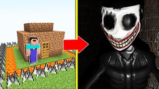SCP-087 TẤN CÔNG NHÀ ĐƯỢC BẢO VỆ CỦA NOOB | TROLL NHÀ CỦA NOOB