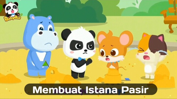 Membuat Istana Pasir, BabyBus Bahasa Indonesia, Lagu dan cerita anak-anak