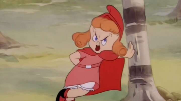 The craziest production mishap in animation history: Little Red Riding Hood’s three main characters 