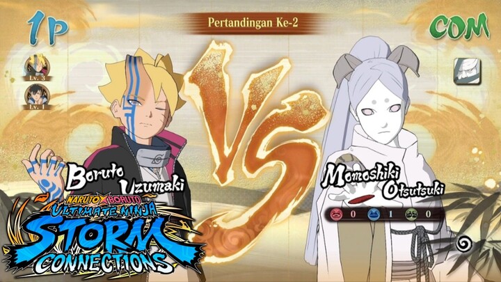 BORUTO MODE KARMA VS MOMOSHIKI OTSUTSUKI