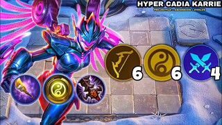 TRYING HYPER CARRY CADIA KARRIE X LING COMMANDER. MUST WATCH!! 6 CADIA 6 ARCHER 4 SWORDSMAN