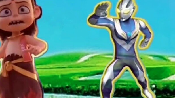 Do you want to see what Ultraman and Nezha look like after they merge?