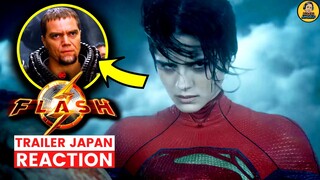 BARRY ALLEN DIBUNUH GENERAL ZOD ?! | THE FLASH JAPANESE TRAILER REACTION INDONESIA