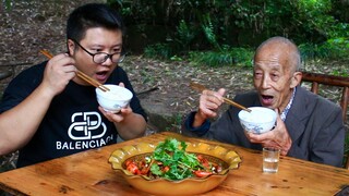 Countryside Recipe & Mukbang | How to make mala pot