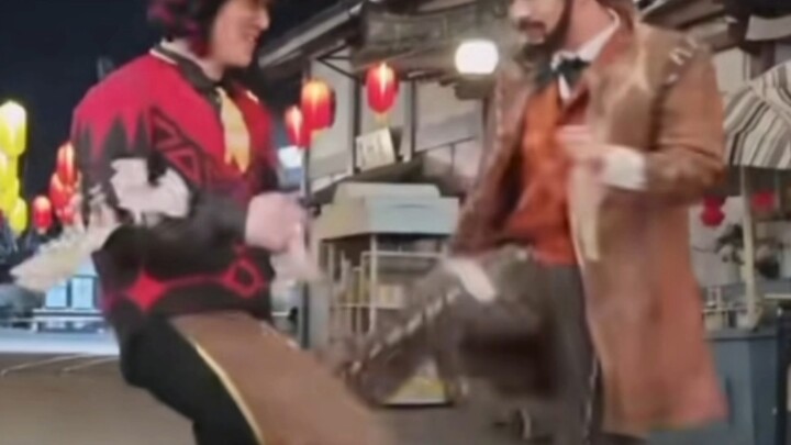 คอสเพลย์ช่วงต้นของชาหยา เป็ดแบกชา