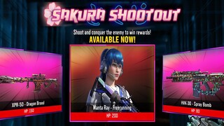 *NEW* "SAKURA SHOOTOUT" is NOW AVAILABLE!! GET MANTA RAY - FREE RUNNING | COD MOBILE - GARENA