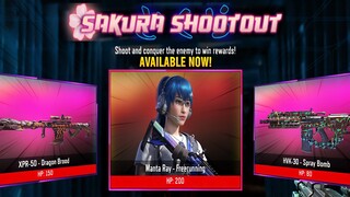 *NEW* "SAKURA SHOOTOUT" is NOW AVAILABLE!! GET MANTA RAY - FREE RUNNING | COD MOBILE - GARENA