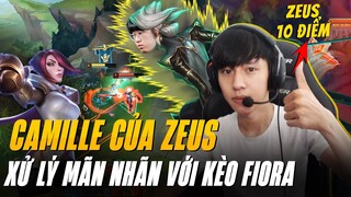 VĂN TÙNG REACTION PROVIEW ZEUS CÙNG GIÁO ÁN CAMILLE XỬ LÝ KÈO FIORA MÃN NHÃN