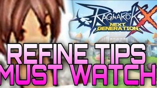 [ROX] REFINING TIPS - Easyway to REFINE YOUR EQUIPMENTS