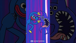 Huggy Wuggy Fusion Monster | Poppy Playtime Animation #makeover #memes