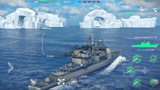 USS PORT ROYAL gameplay + encounter to the Time Consuming Enemy | Modern Warships