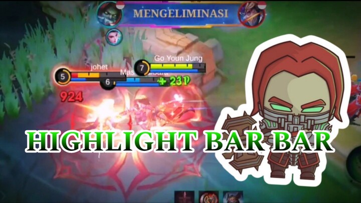 HIGHLIGHT BAR BAR
