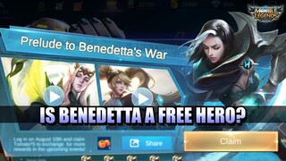 PRELUDE TO BENEDETTA'S WAR AND TRIAL OF KNOWLEDGE - MLBB