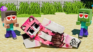Monster School : Good Iron Golem Protect Baby Zombie - Sad Story - Minecraft Animation