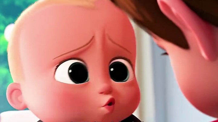 The little baby became a big boss right after birth.