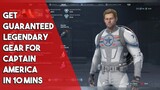 Marvel's Avengers How To Get Guaranteed Legendary Gear For Captain America
