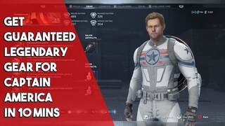 Marvel's Avengers How To Get Guaranteed Legendary Gear For Captain America