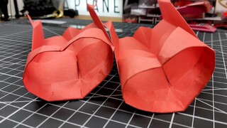 环翼布局爱心纸飞机Ring Thing，纸飞机大师约翰.柯林斯设计
