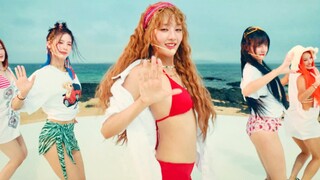 GIDLE Klaxon海边比基尼舞蹈版！夏日清凉女团！