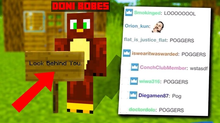 So Doni Bobes Trolled my Minecraft Livestream...