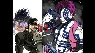【Pertempuran】Jotaro Kujo vs Akaza (dengan pertarungan sebenarnya)