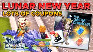 LUNAR NEW YEAR WITH LOTS OF COUPON & FREE HEADGEAR - RAGNAROK MOBILE