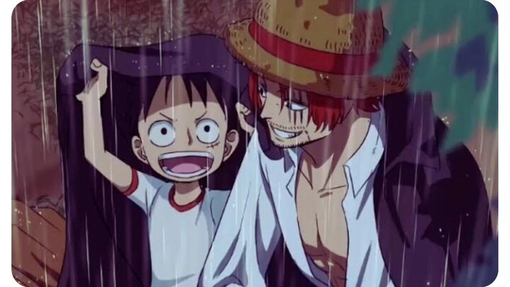 Luffy and shanks bertekad untuk menjadi Raja lautan