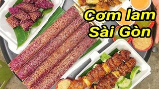 Lạ miệng món cơm lam muối vừng, thịt nướng tỏi ngon bá cháy ở quận 10