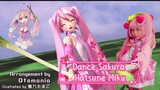 Belajar Dance Sakura Hatsune Miku #JPOPENT #bestofbest