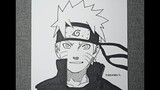 How to draw Naruto l Easy anime drawing l Step by step drawing