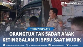 Tertinggal di SPBU saat Mudik, Bocah Laki laki Nangis di Kantor Polisi, Keluarga Mengaku Tak Sadar