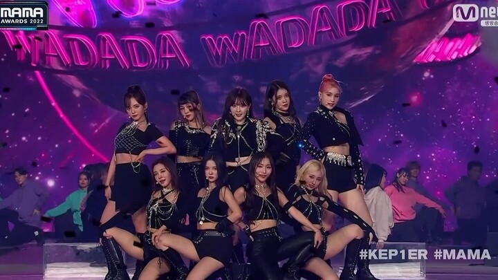 【4K 60fps】Kep1er - THE GIRLS + WA DA DA (221129 Mnet MAMA Awards 2022)
