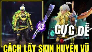 [FreeFire] Review Cách Lấy Bộ Huyền Vũ Và Skin Dao Bạch Hổ Cực Dễ , Lấy Hành Động Mới Tứ Linh Hội Tụ