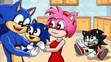 Daddy, Mom... Please Don't Leave Me Alone - I'M SORRY SON!! - POOR SONIC LIFE | Crew Paz