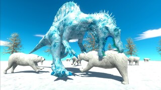SPINOSAURUS ENTER INTO POLAR BEARS WORLD