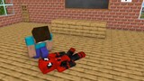 Monster School _ Spiderman far from home - Minecraft Animation