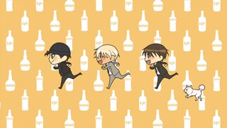 【手绘柯南】威士忌组的smooooch・∀・【トレス】