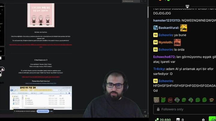 Ahmad Heumrage 200 IQ yazılımcı ve yayıncı github üzerinden dosya indiremiyor (beyin sisi)