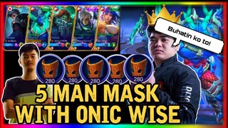 5man mask with DE AND ONIC PH FT. OGNIMOD